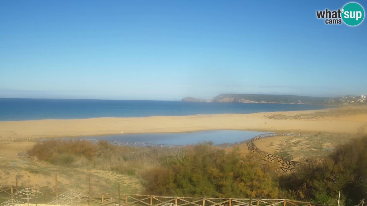 Webcam Torre dei Corsari – Liveblick auf den Strand von Punta Usai