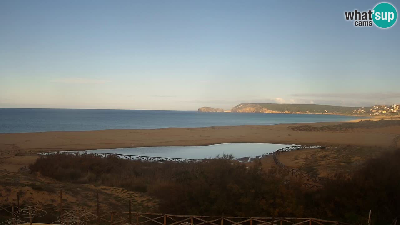 Webcam Torre dei Corsari – Liveblick auf den Strand von Punta Usai