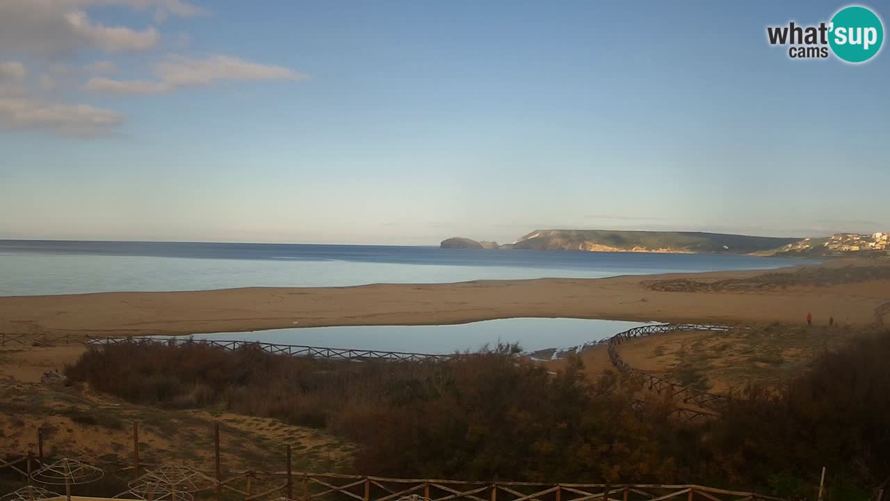 Webcam Torre dei Corsari – Vista live sulla spiaggia da Punta Usai