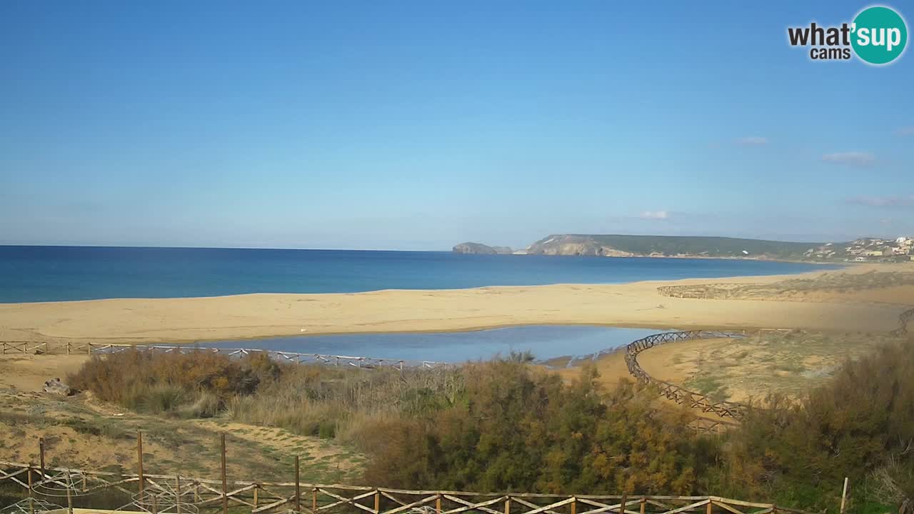Webcam Torre dei Corsari – Vue en direct sur la plage depuis Punta Usai