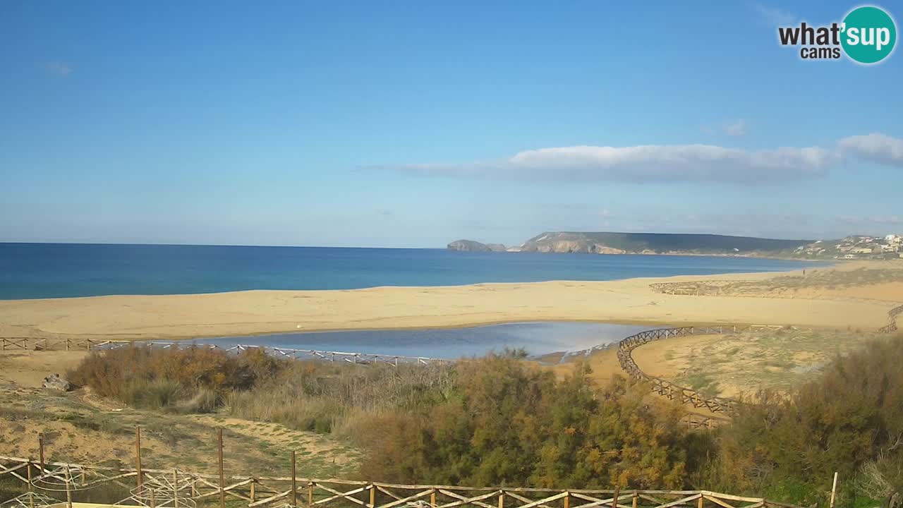 Cámara web Torre dei Corsari – Vista en directo de la playa desde Punta Usai