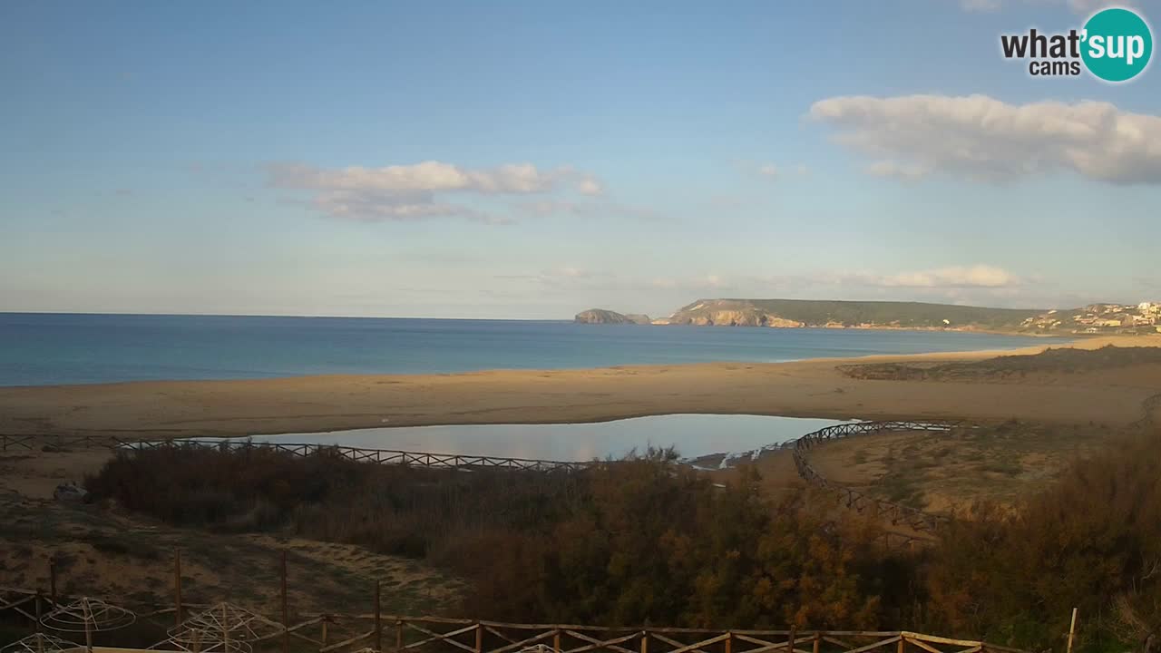 Webcam Torre dei Corsari – Live Beach View from Punta Usai