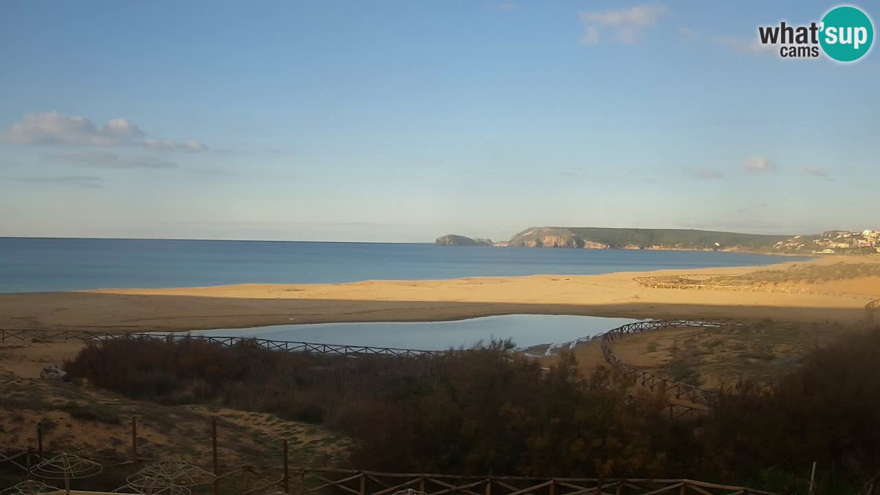 Webcam Torre dei Corsari – Vue en direct sur la plage depuis Punta Usai