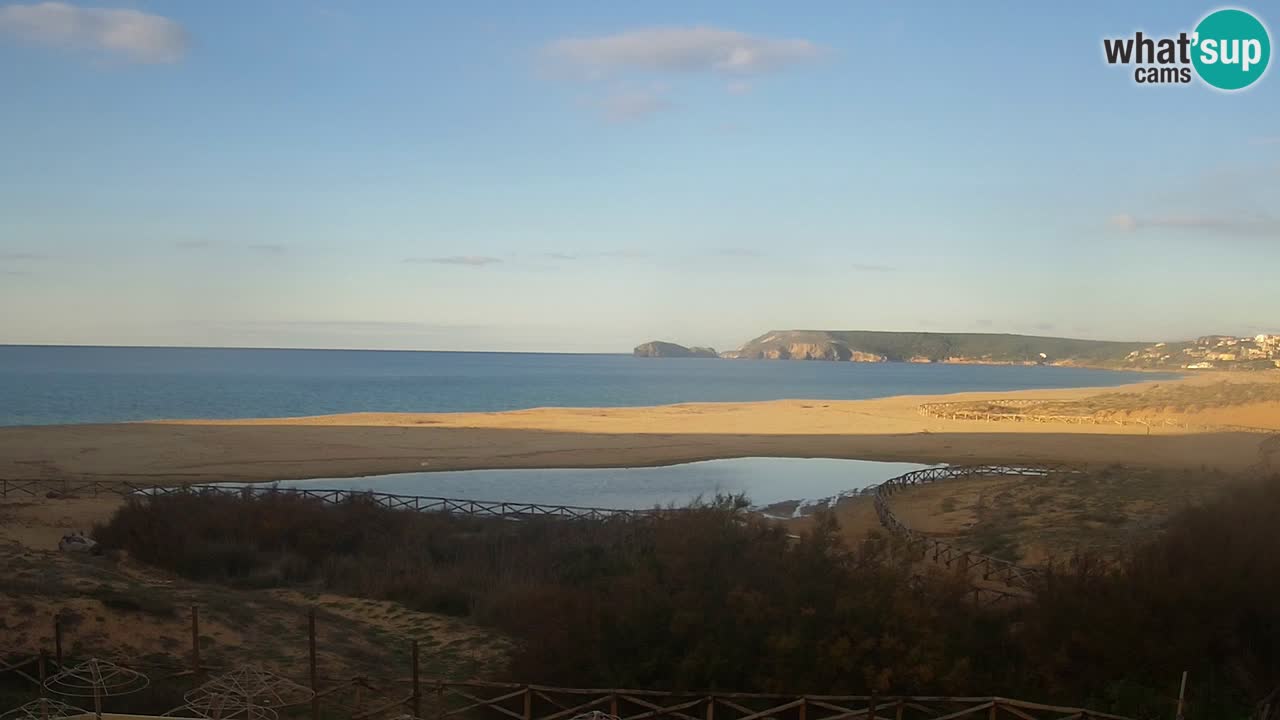 Webcam Torre dei Corsari – Vue en direct sur la plage depuis Punta Usai