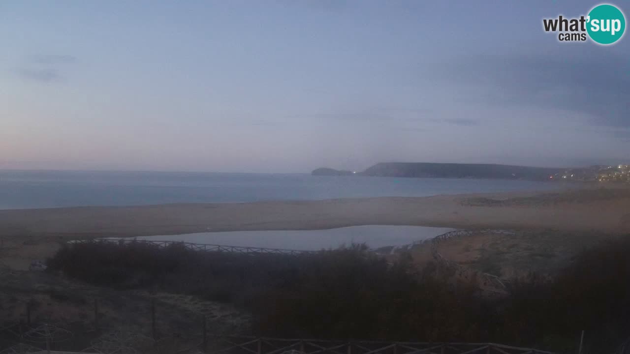 Webcam Torre dei Corsari – Vista live sulla spiaggia da Punta Usai