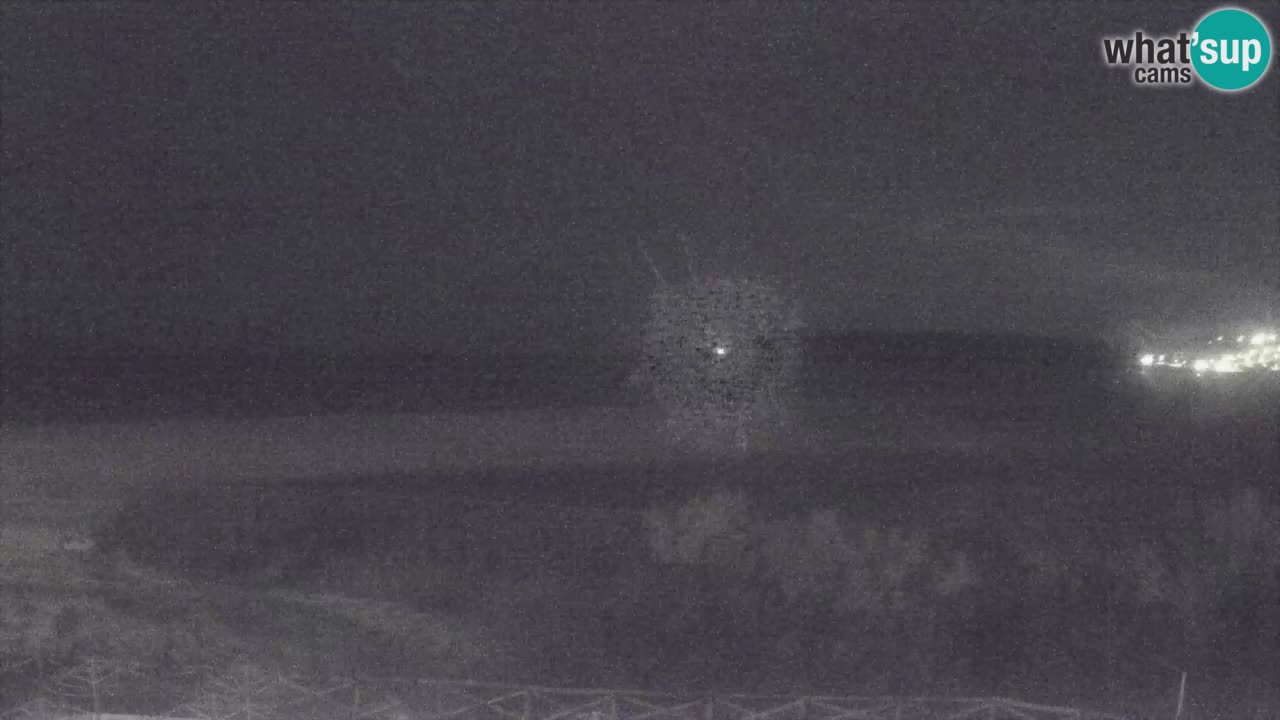 Webcam Torre dei Corsari – Vista live sulla spiaggia da Punta Usai