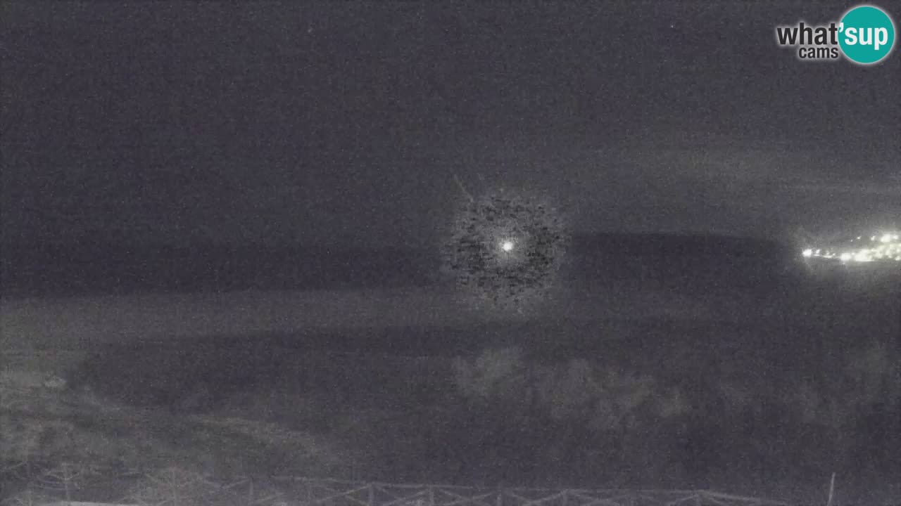 Cámara web Torre dei Corsari – Vista en directo de la playa desde Punta Usai