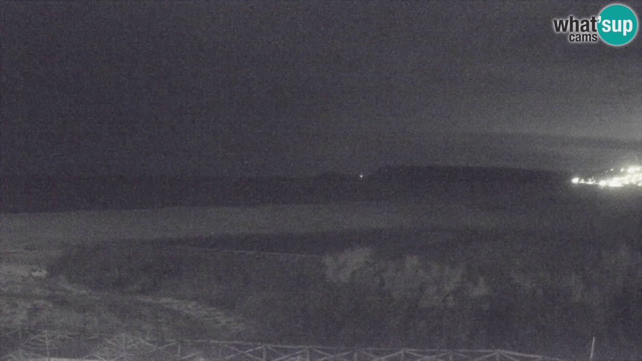 Cámara web Torre dei Corsari – Vista en directo de la playa desde Punta Usai