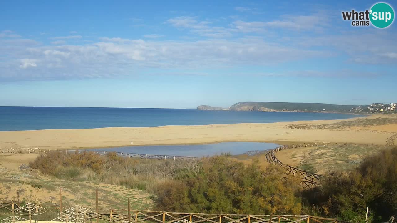 Webcam Torre dei Corsari – Live Beach View from Punta Usai