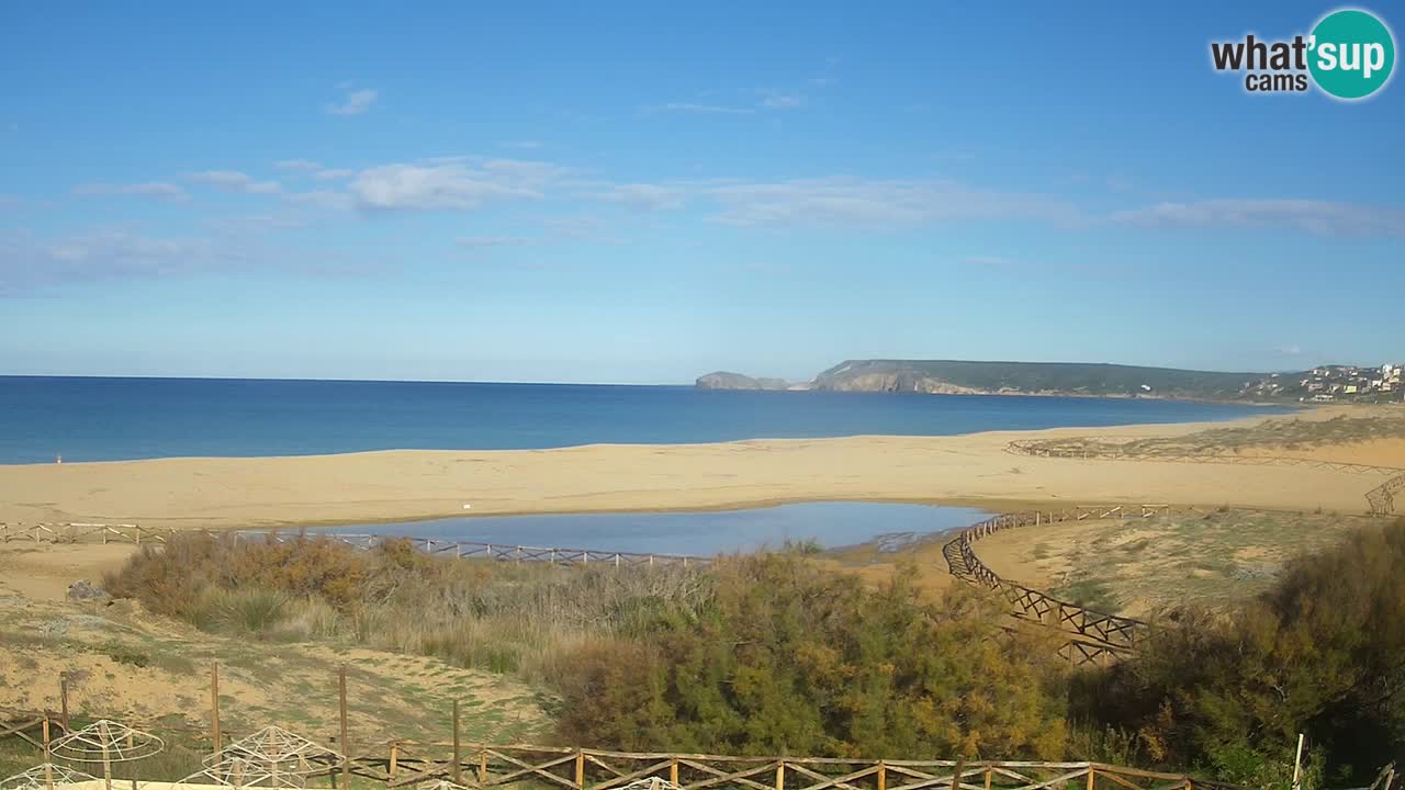 Webcam Torre dei Corsari – Live Beach View from Punta Usai