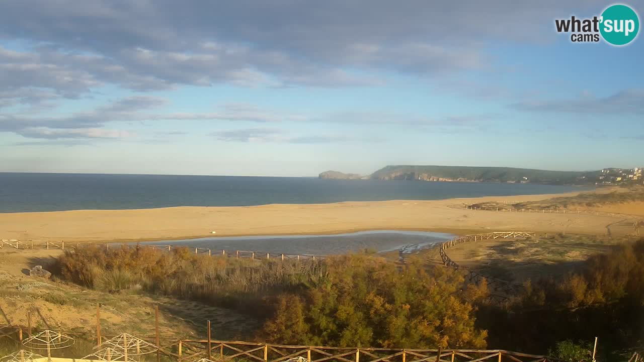 Webcam Torre dei Corsari – Liveblick auf den Strand von Punta Usai