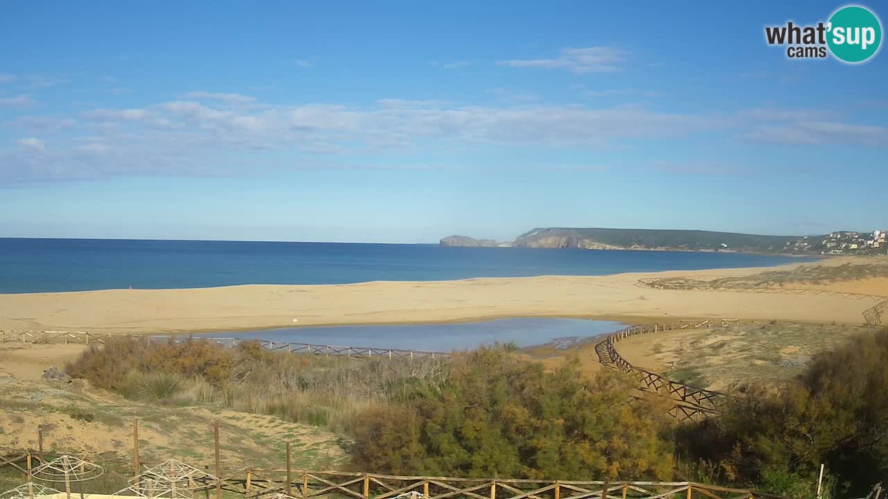 Webcam Torre dei Corsari – Vue en direct sur la plage depuis Punta Usai