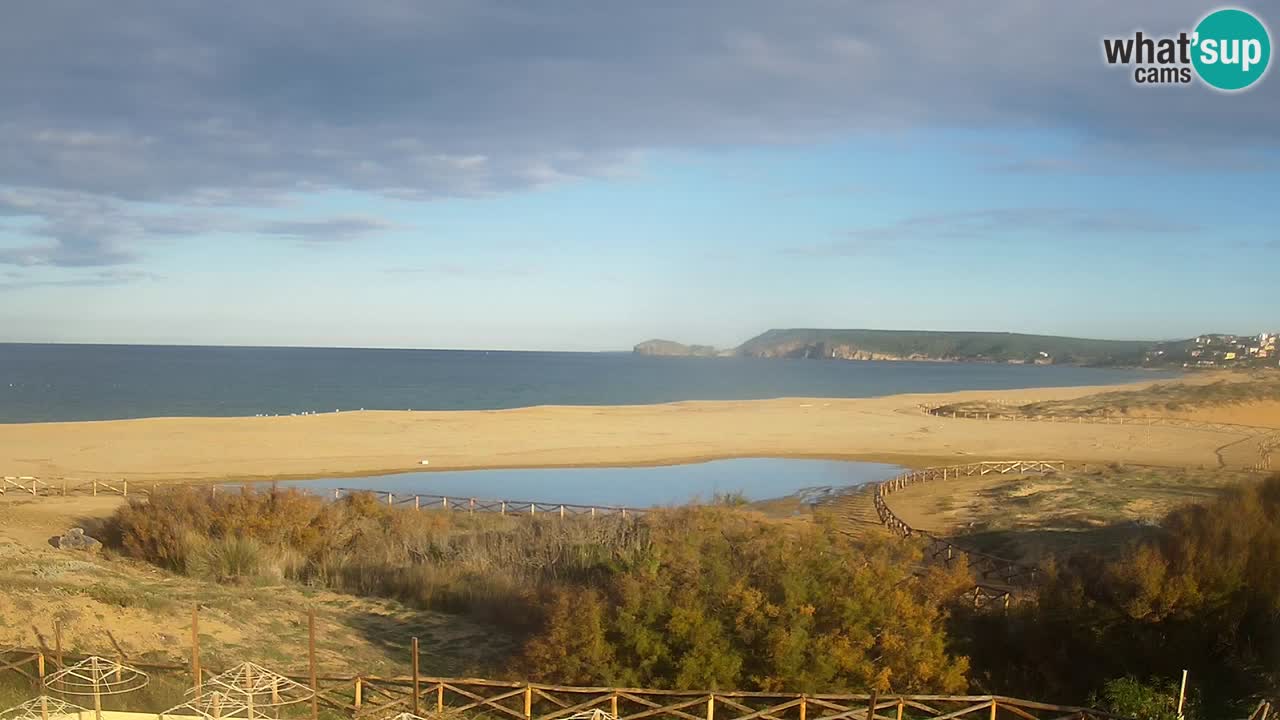 Webcam Torre dei Corsari – Vista live sulla spiaggia da Punta Usai