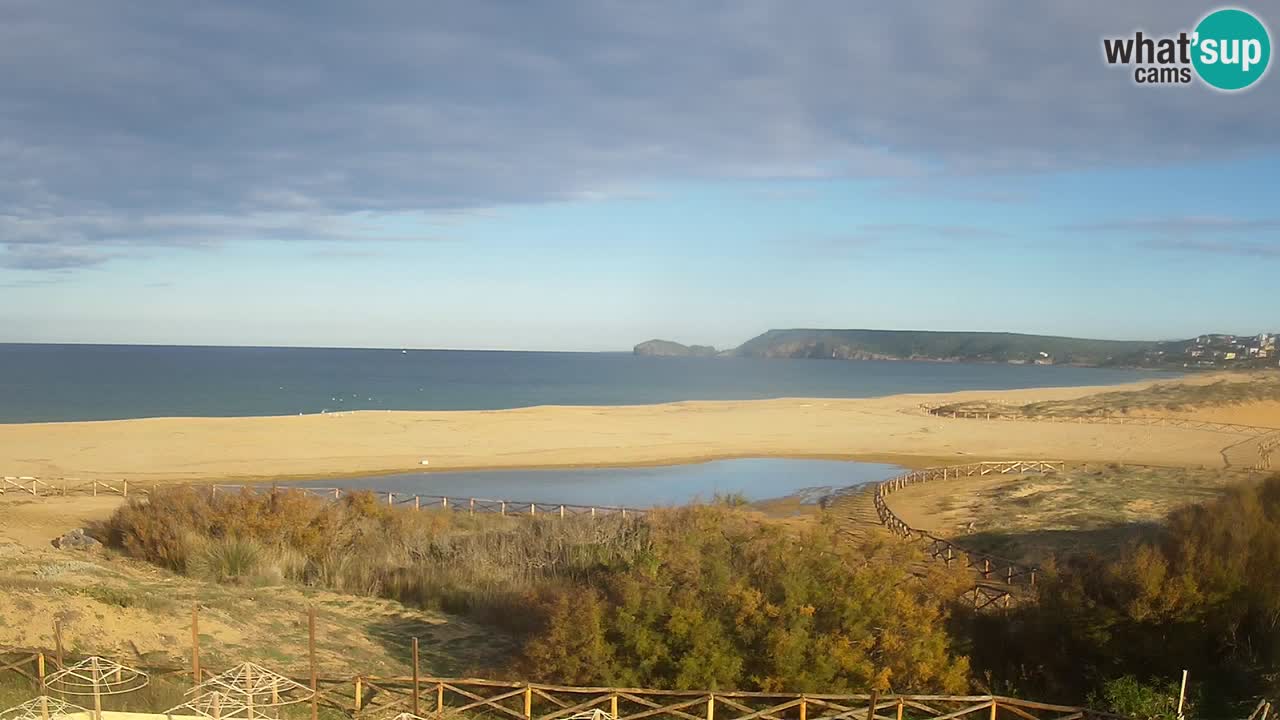 Webcam Torre dei Corsari – Liveblick auf den Strand von Punta Usai