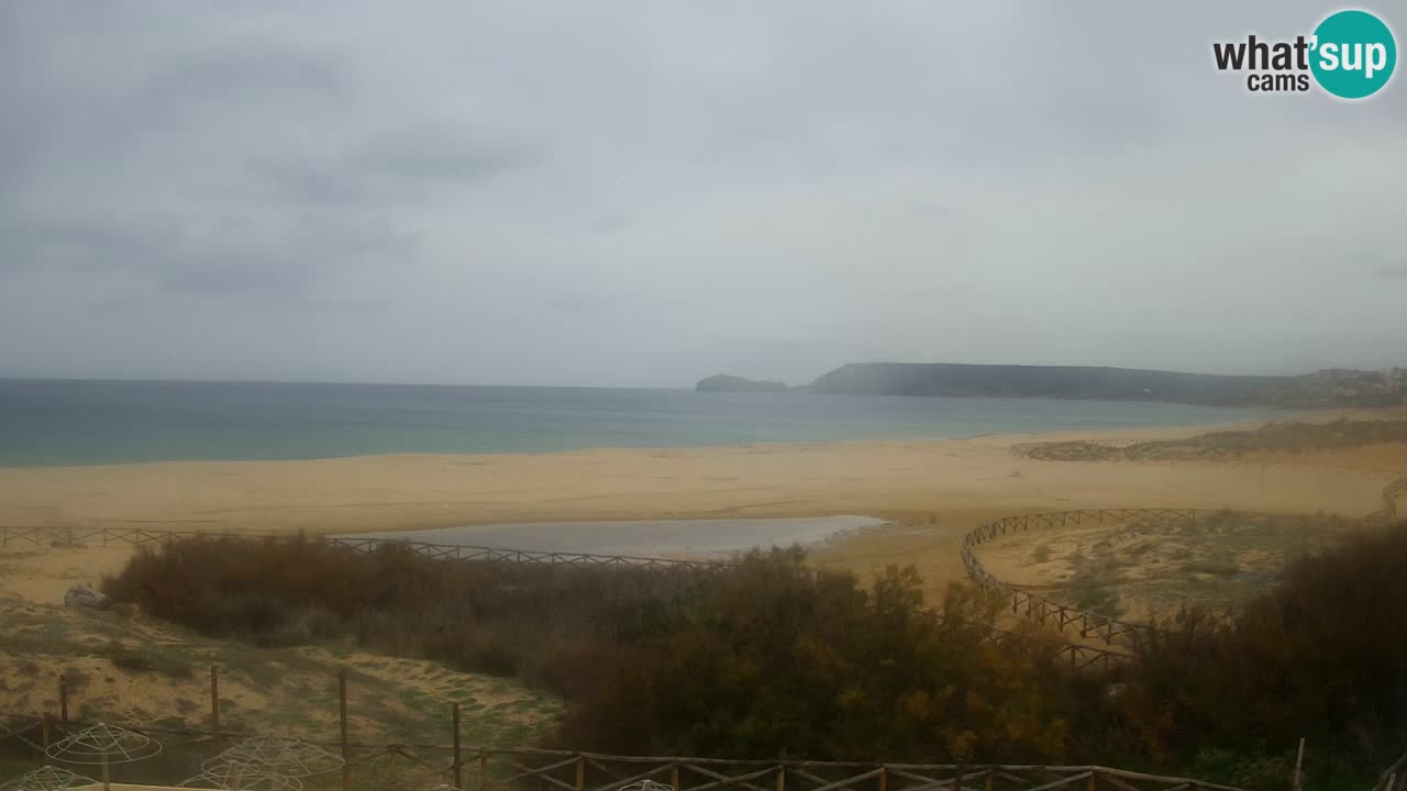 Webcam Torre dei Corsari – Vue en direct sur la plage depuis Punta Usai