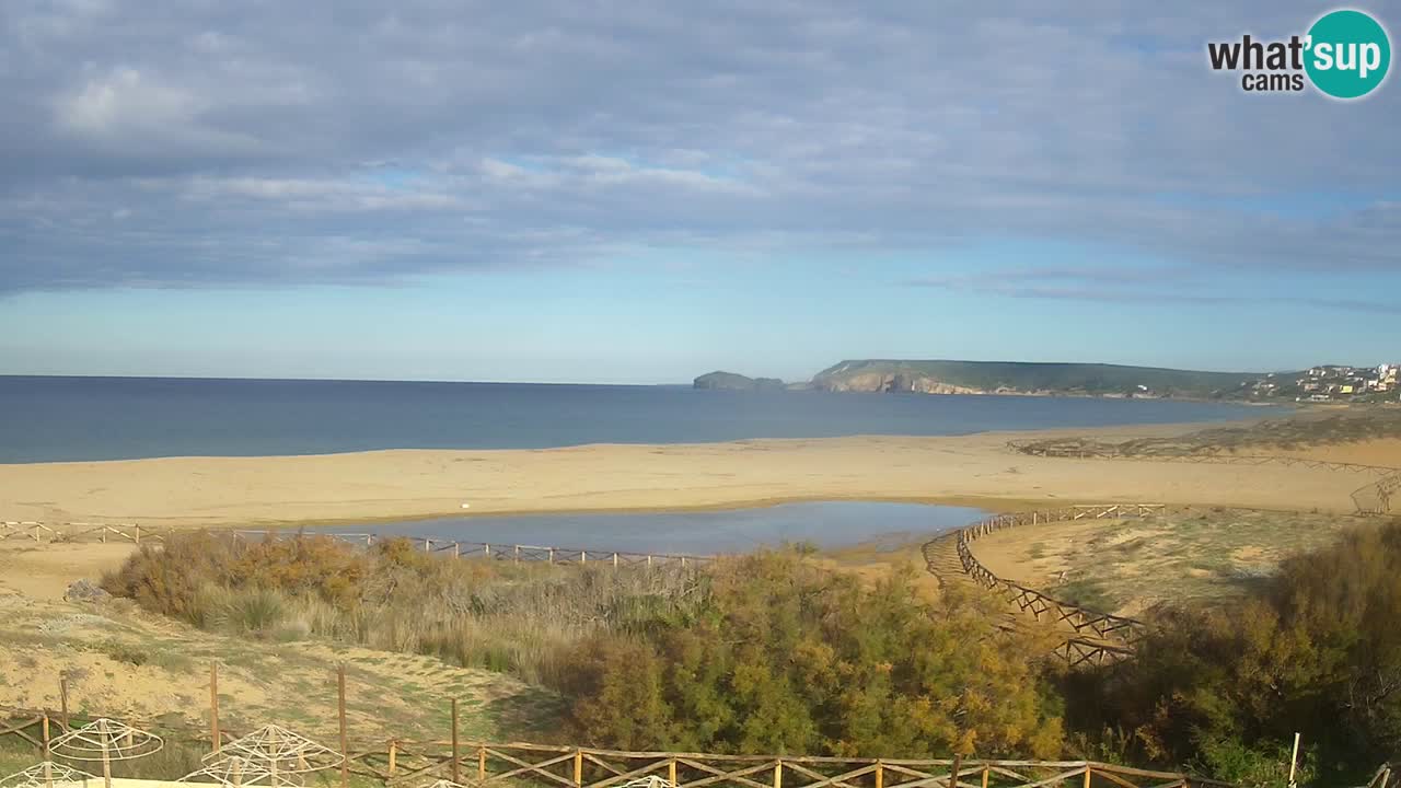 Webcam Torre dei Corsari – Vista live sulla spiaggia da Punta Usai