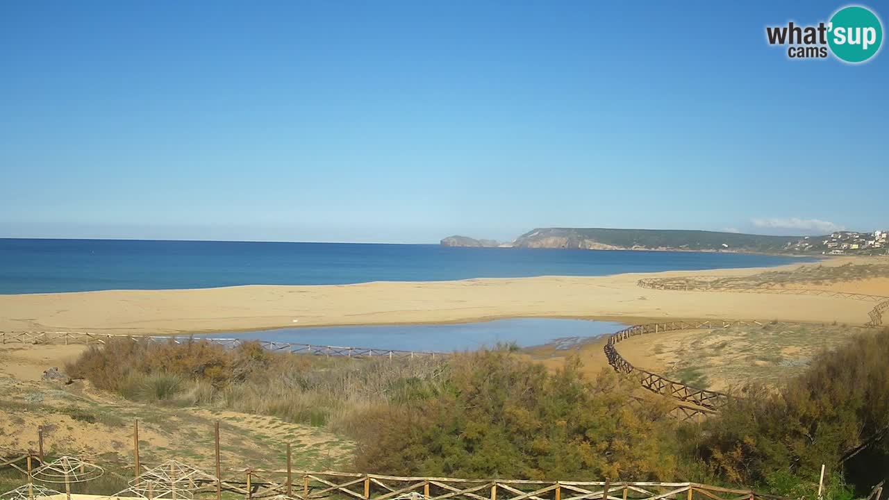 Webcam Torre dei Corsari – Live Beach View from Punta Usai