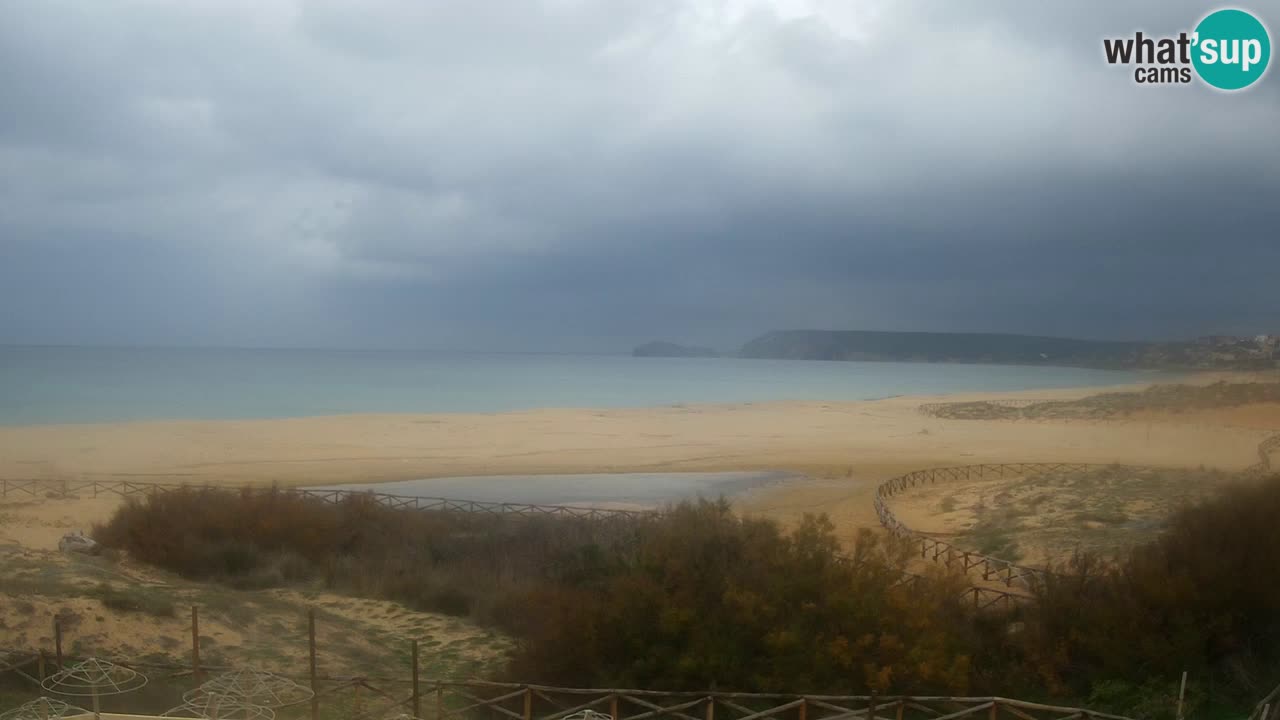 Webcam Torre dei Corsari – Vue en direct sur la plage depuis Punta Usai