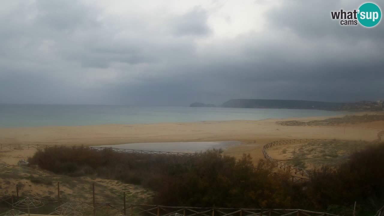 Webcam Torre dei Corsari – Live Beach View from Punta Usai