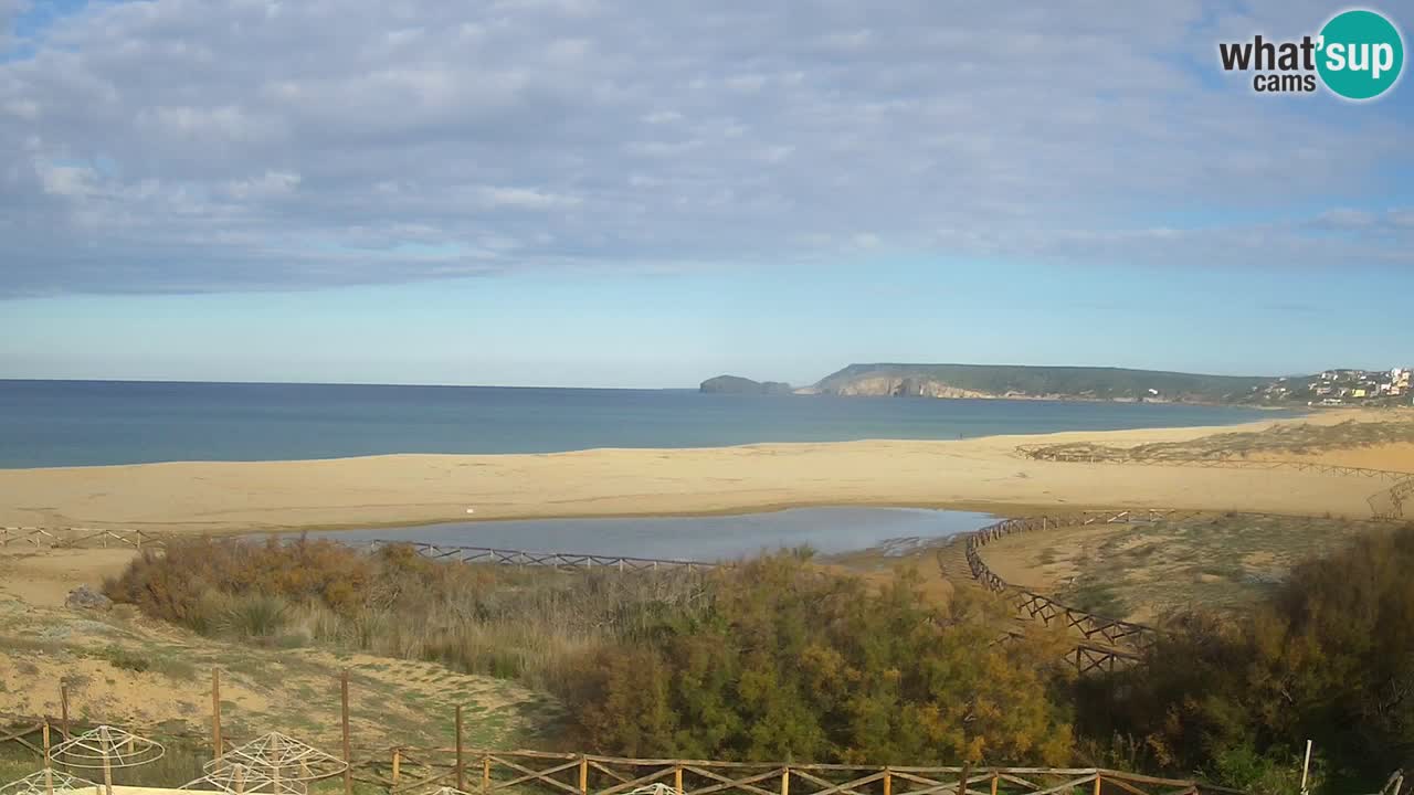 Webcam Torre dei Corsari – Vista live sulla spiaggia da Punta Usai