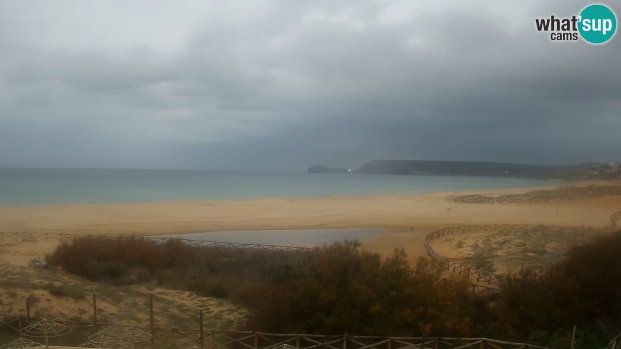 Webcam Torre dei Corsari – Vista live sulla spiaggia da Punta Usai