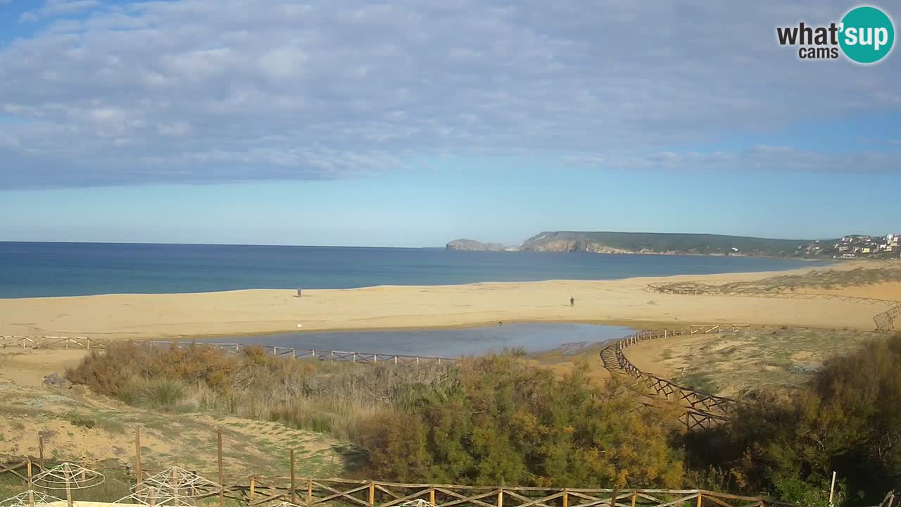 Webcam Torre dei Corsari – Liveblick auf den Strand von Punta Usai