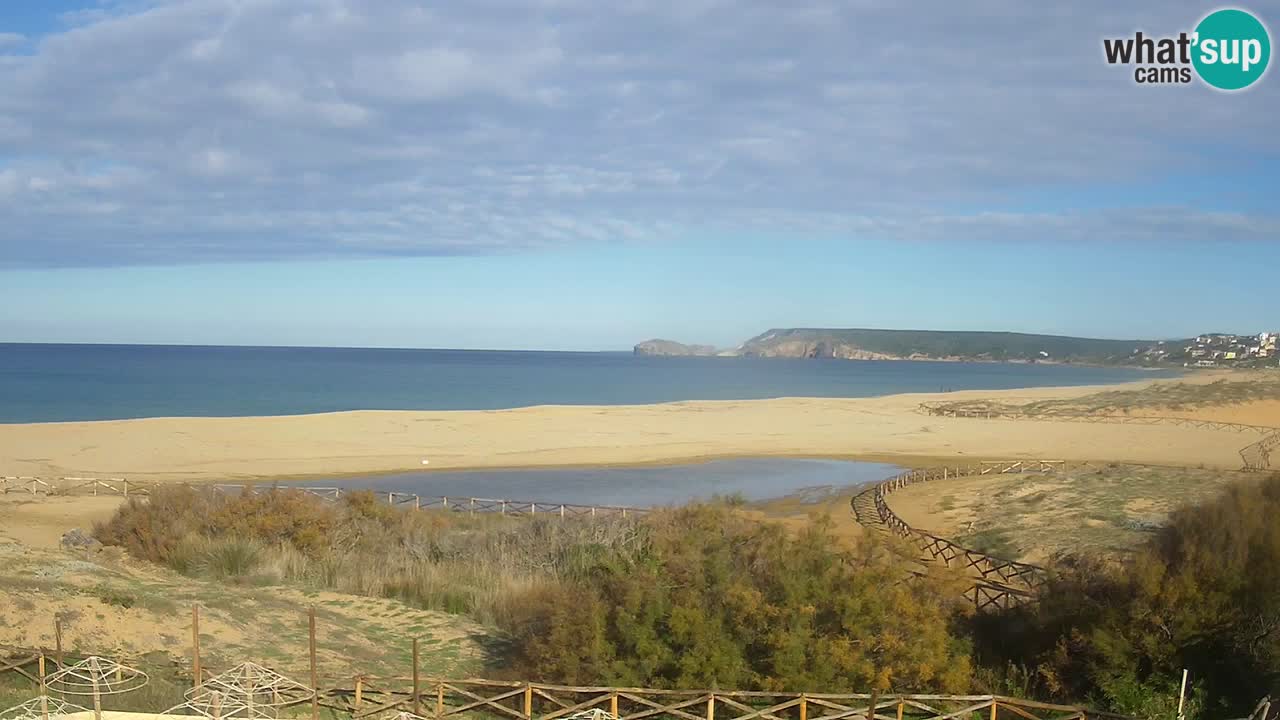 Webcam Torre dei Corsari – Vue en direct sur la plage depuis Punta Usai