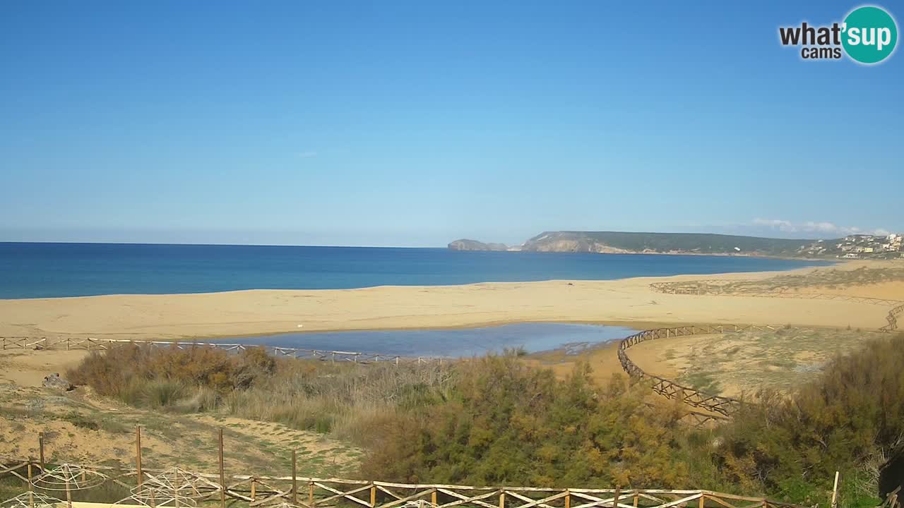 Webcam Torre dei Corsari – Live Beach View from Punta Usai