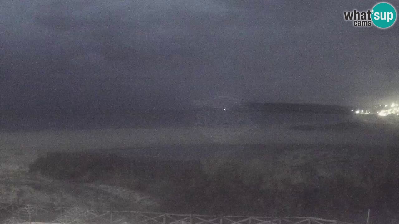 Webcam Torre dei Corsari – Liveblick auf den Strand von Punta Usai