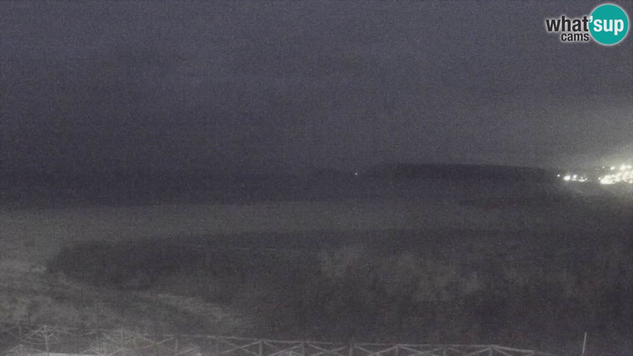 Webcam Torre dei Corsari – Vista live sulla spiaggia da Punta Usai