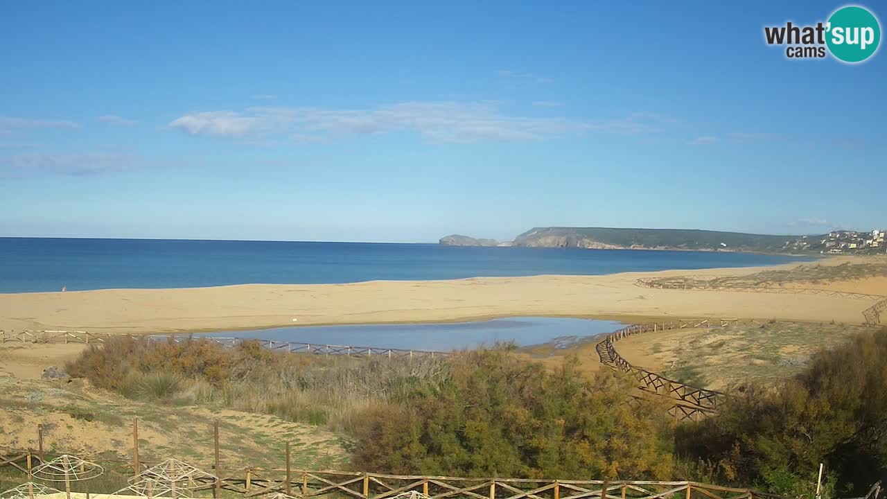 Spletna kamera Torre dei Corsari – Pogled v živo na plažo s Punta Usai