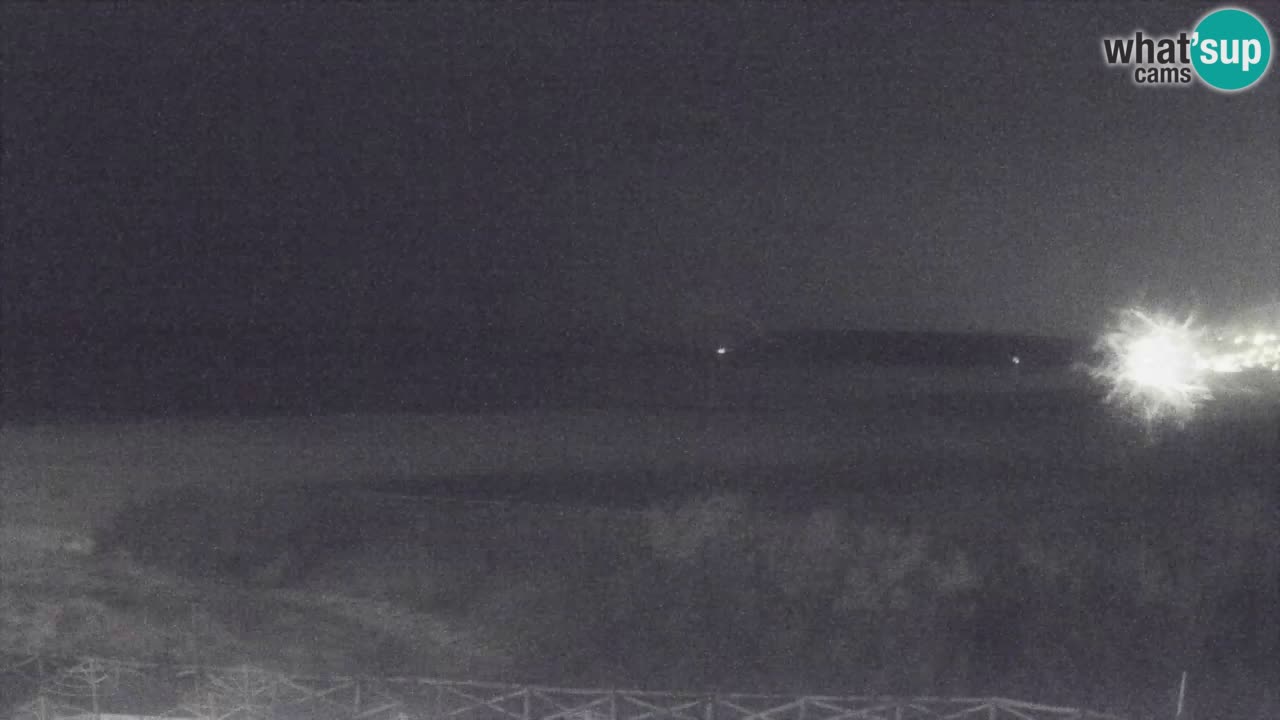 Webcam Torre dei Corsari – Liveblick auf den Strand von Punta Usai