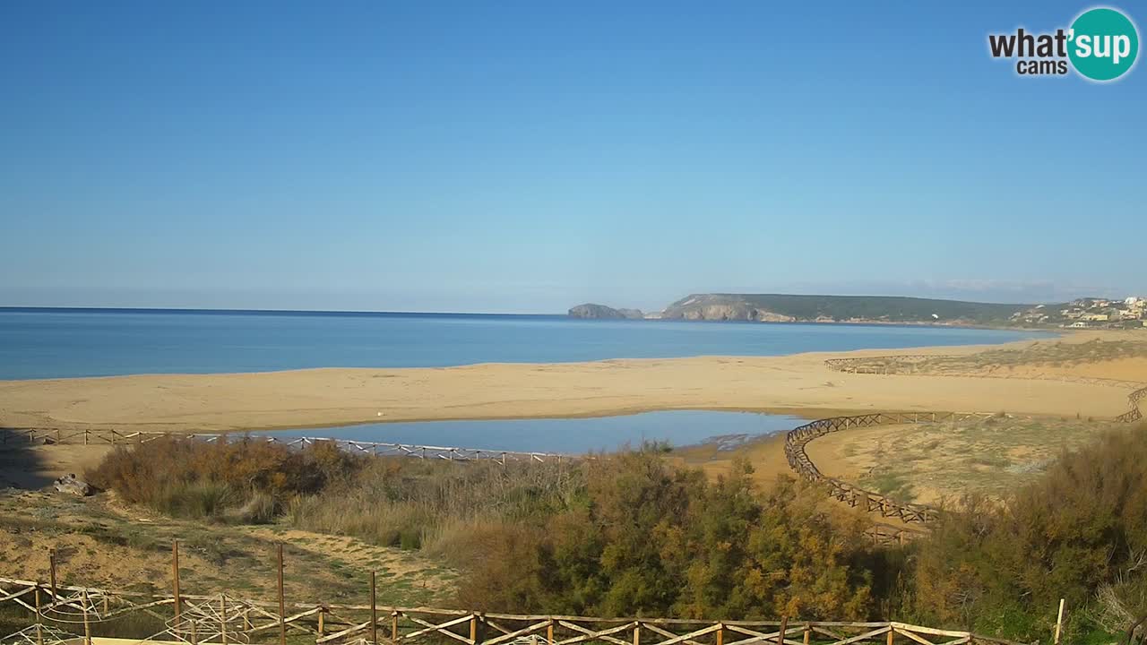 Web kamera Torre dei Corsari – Pogled uživo na plažu s Punta Usai