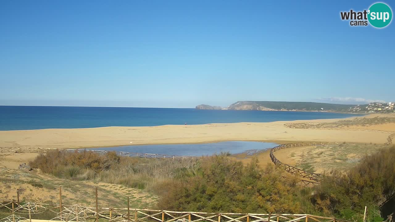 Webcam Torre dei Corsari – Vue en direct sur la plage depuis Punta Usai
