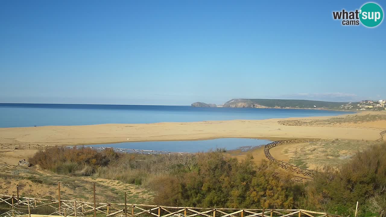 Webcam Torre dei Corsari – Live Beach View from Punta Usai