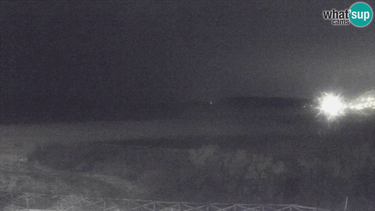 Webcam Torre dei Corsari – Vue en direct sur la plage depuis Punta Usai