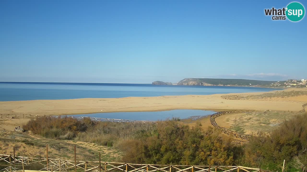 Spletna kamera Torre dei Corsari – Pogled v živo na plažo s Punta Usai