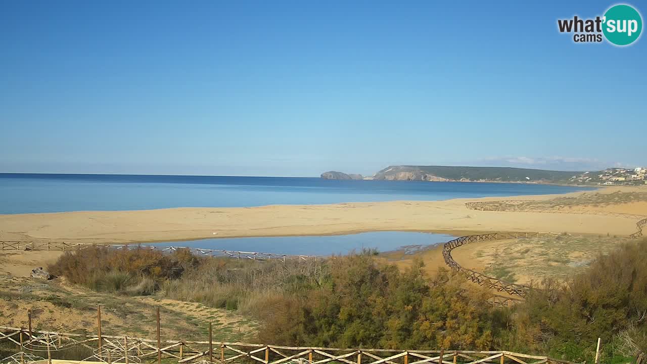 Spletna kamera Torre dei Corsari – Pogled v živo na plažo s Punta Usai