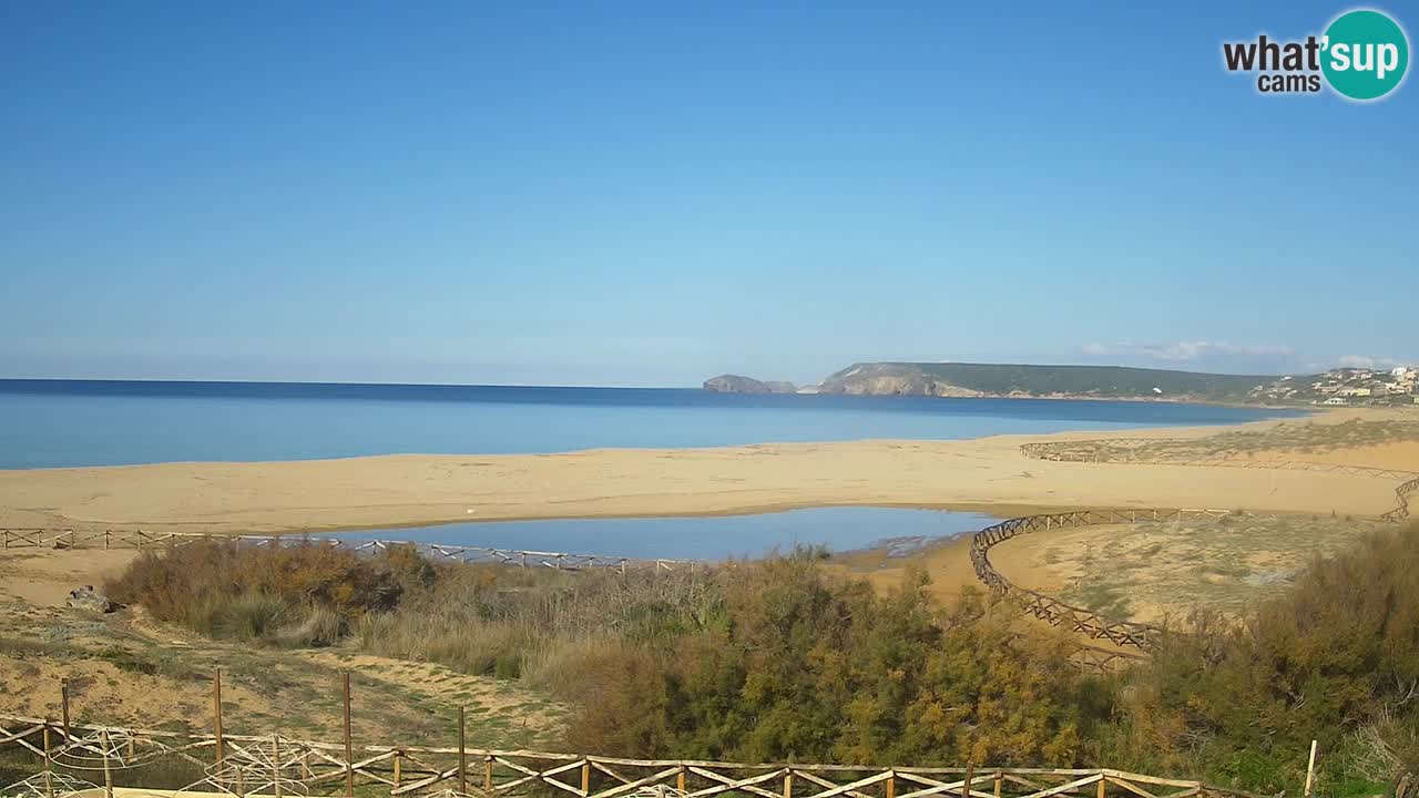 Webcam Torre dei Corsari – Vista live sulla spiaggia da Punta Usai