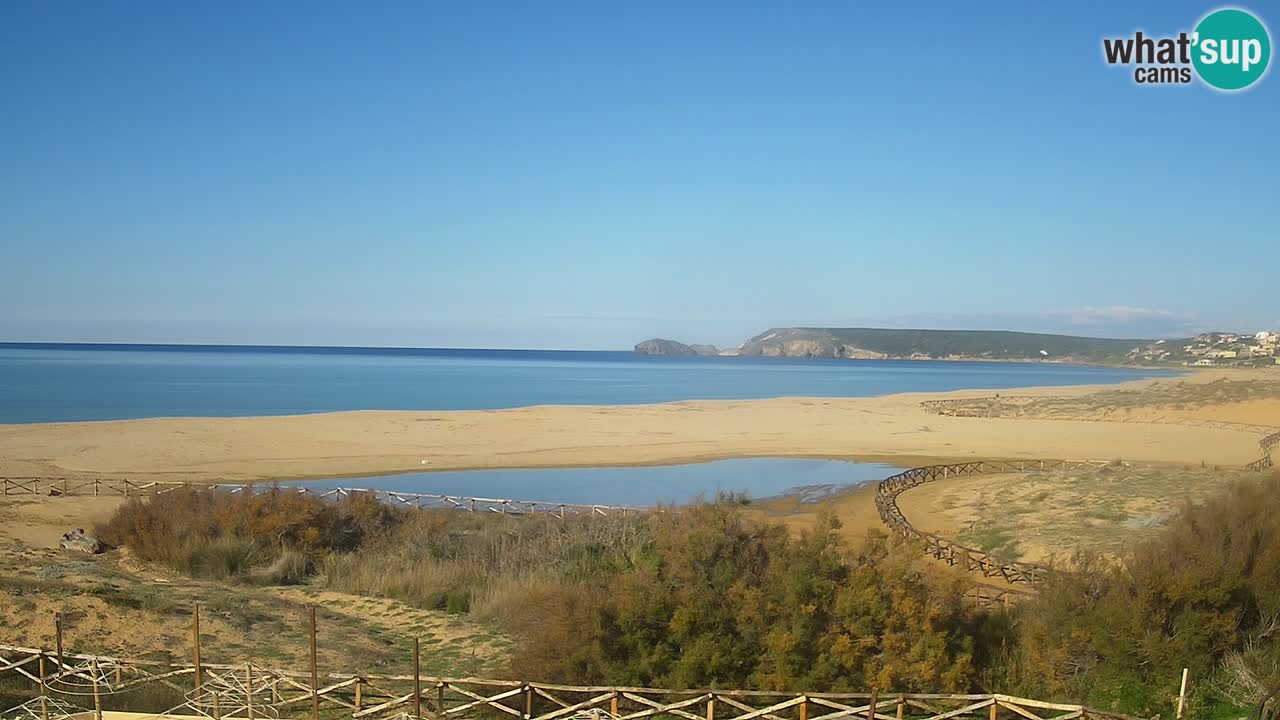 Webcam Torre dei Corsari – Vista live sulla spiaggia da Punta Usai