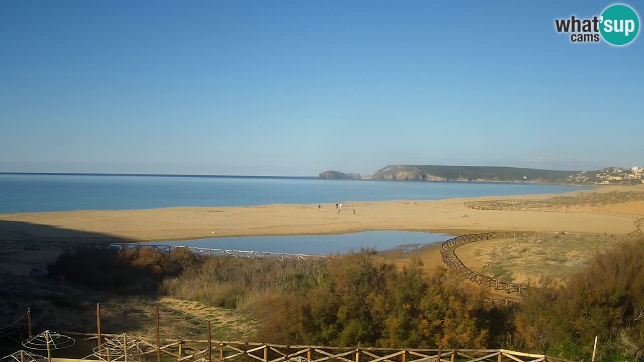 Webcam Torre dei Corsari – Liveblick auf den Strand von Punta Usai