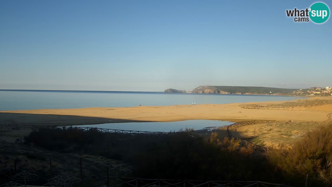 Webcam Torre dei Corsari – Vue en direct sur la plage depuis Punta Usai