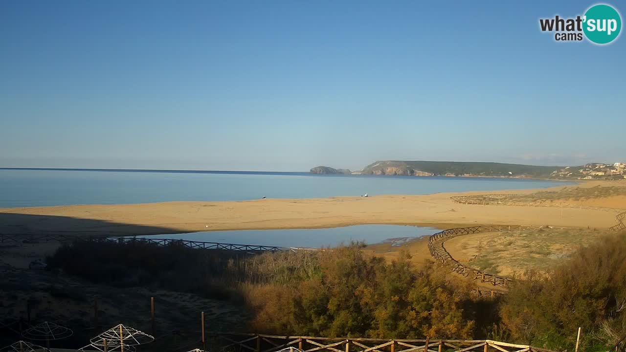 Webcam Torre dei Corsari – Vue en direct sur la plage depuis Punta Usai