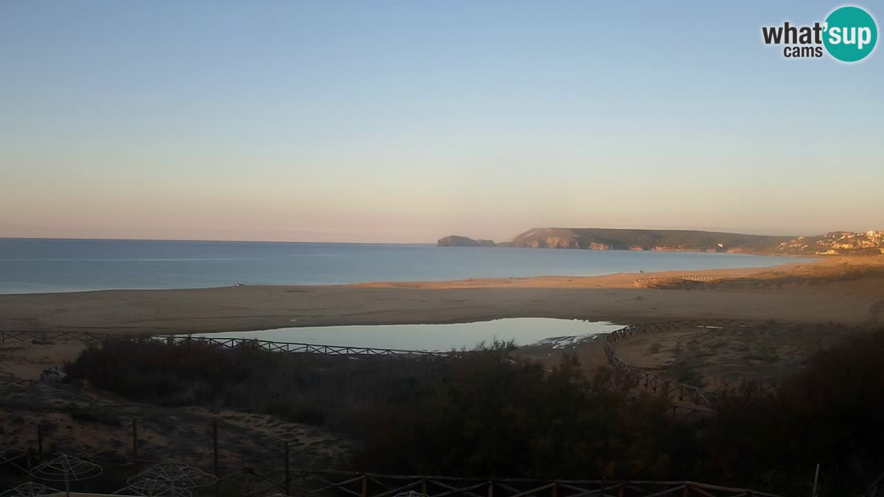 Webcam Torre dei Corsari – Vista live sulla spiaggia da Punta Usai