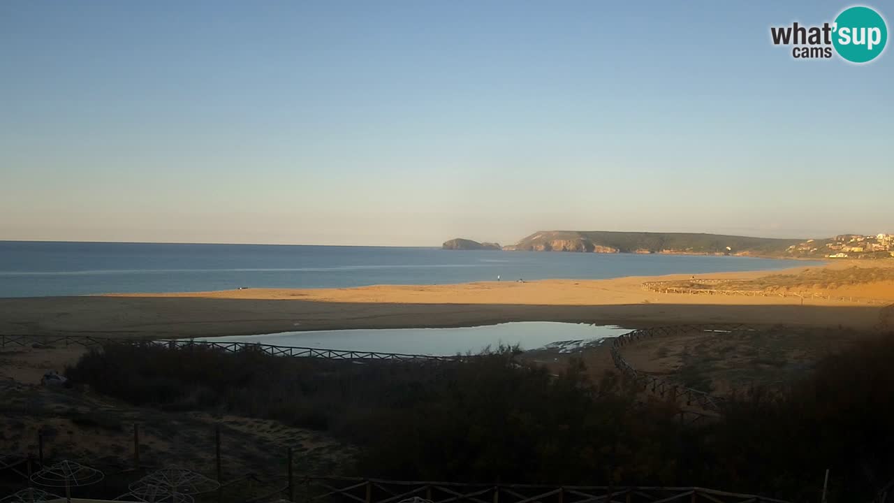 Webcam Torre dei Corsari – Vue en direct sur la plage depuis Punta Usai