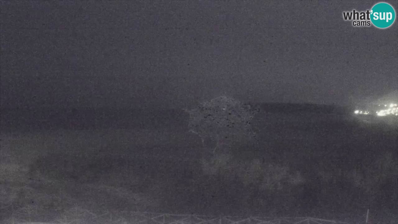 Webcam Torre dei Corsari – Vista live sulla spiaggia da Punta Usai