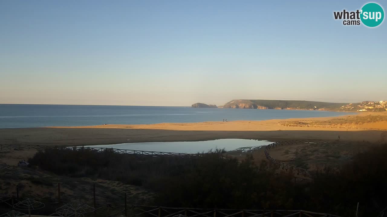 Webcam Torre dei Corsari – Live Beach View from Punta Usai