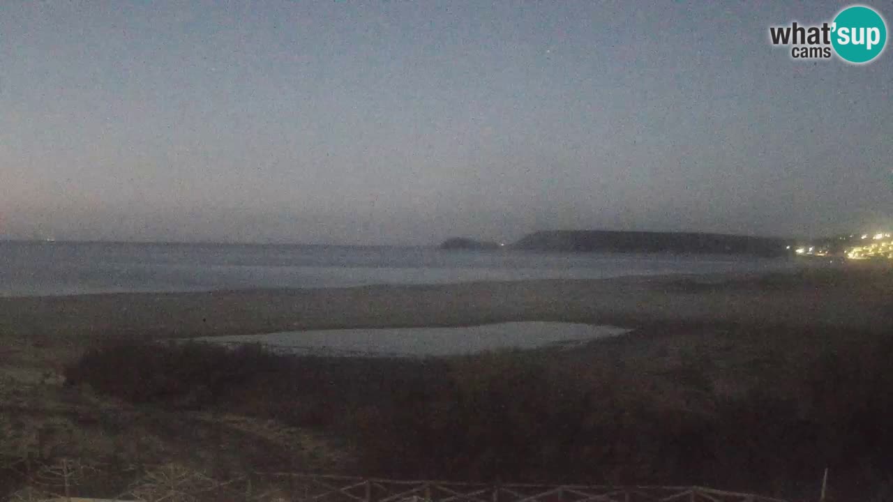 Webcam Torre dei Corsari – Liveblick auf den Strand von Punta Usai