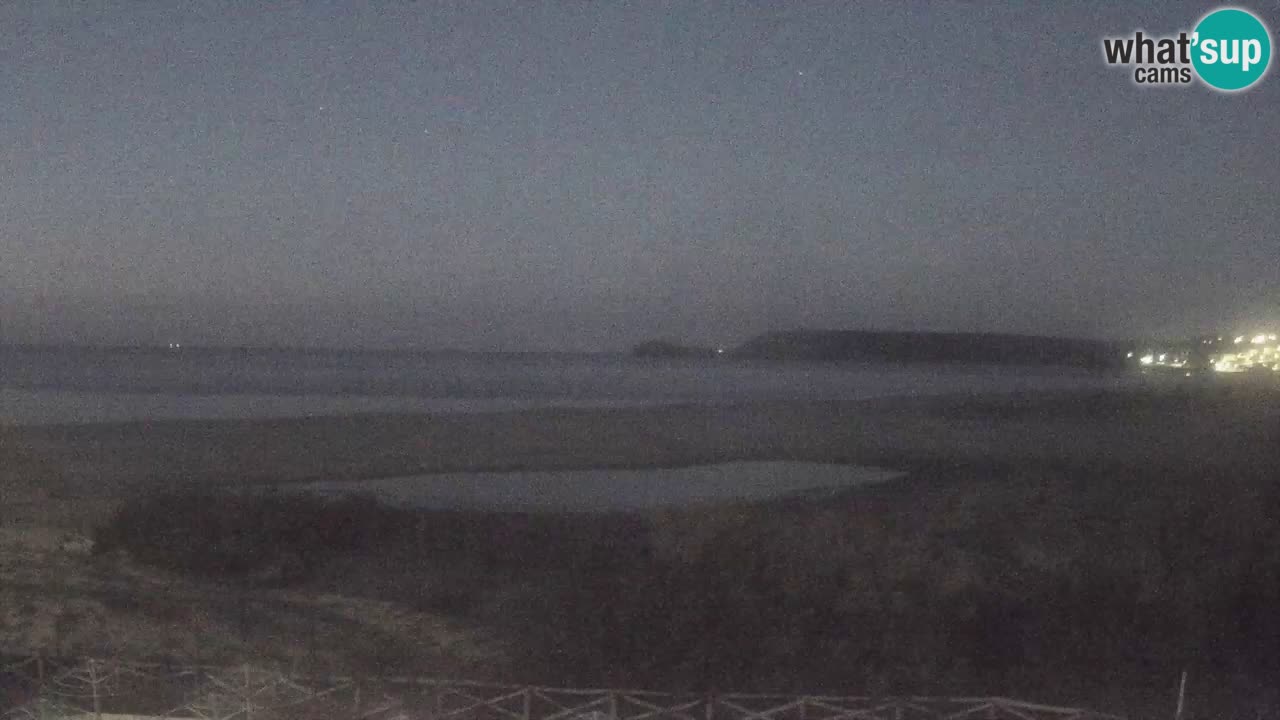 Webcam Torre dei Corsari – Vista live sulla spiaggia da Punta Usai