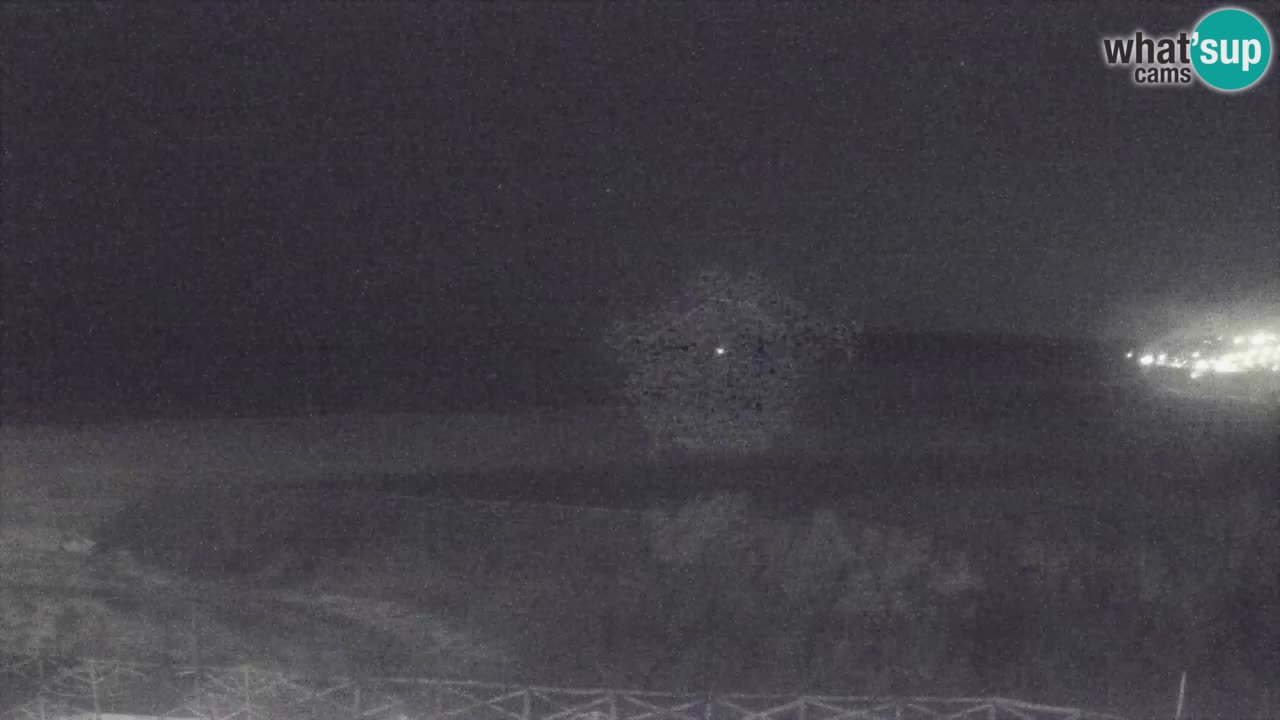 Webcam Torre dei Corsari – Vista live sulla spiaggia da Punta Usai